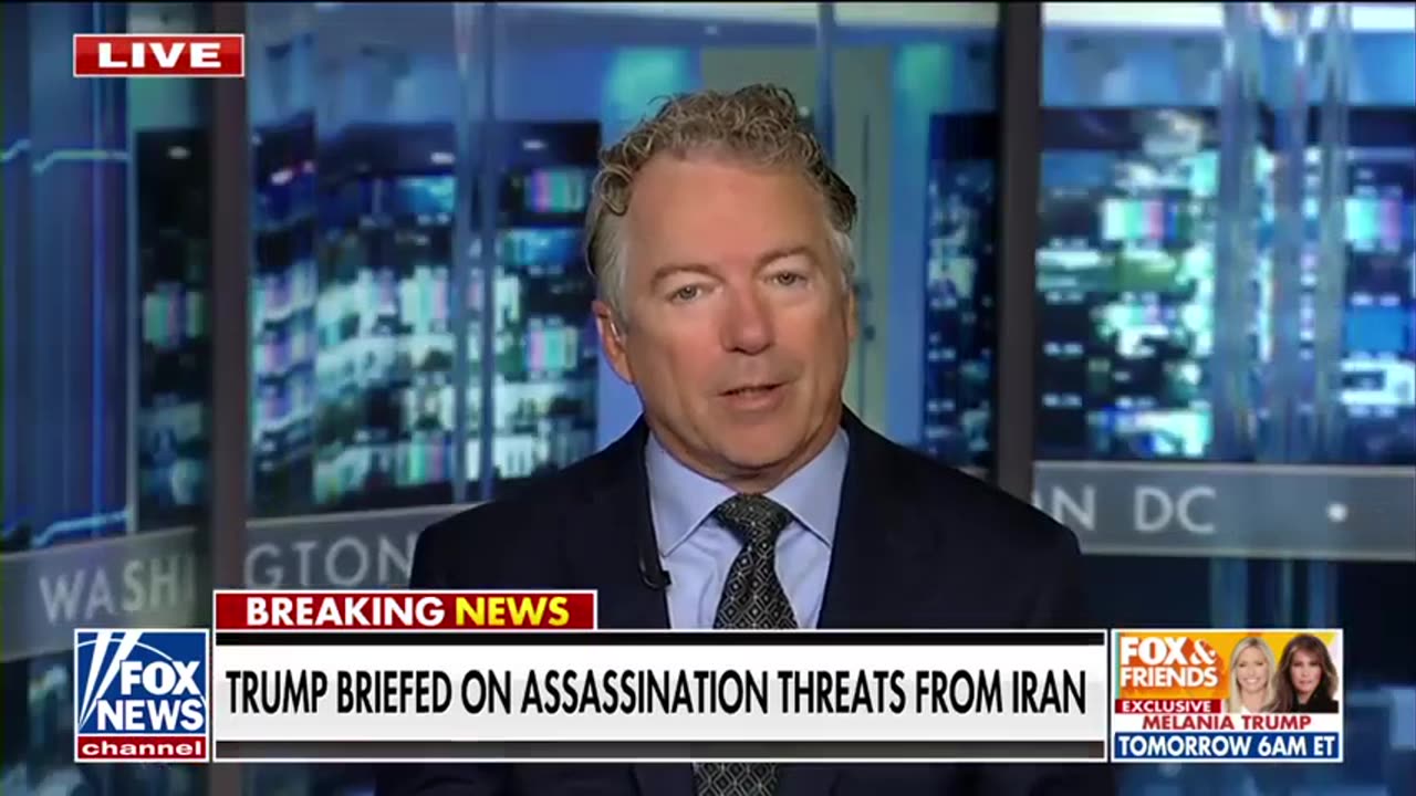 Trump & Rand Paul on Foreign Assassination Threat, Foreign Enemies, Senate J13 Report