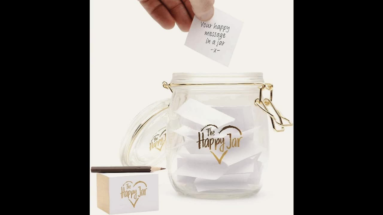 CKB LTD The Happy Jar – A Year of Positivity and Joyful Memories