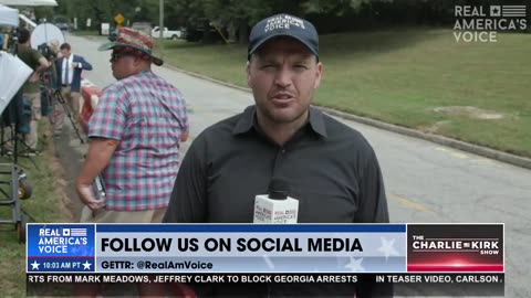 Ben Bergquam Shares Update From Fulton County, GA Where President Trump is Expected Later Today