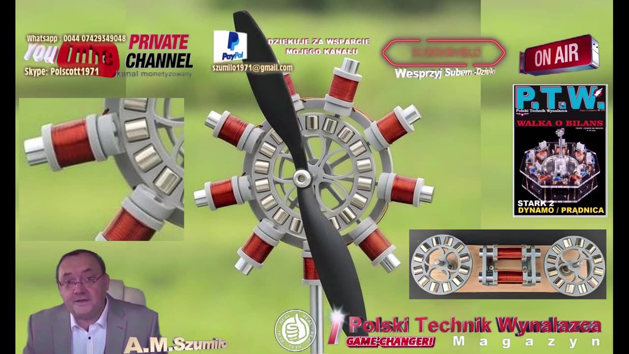 WIATROWE DYNAMO / AKTYWNE / PASYWNE / NOWY MODEL