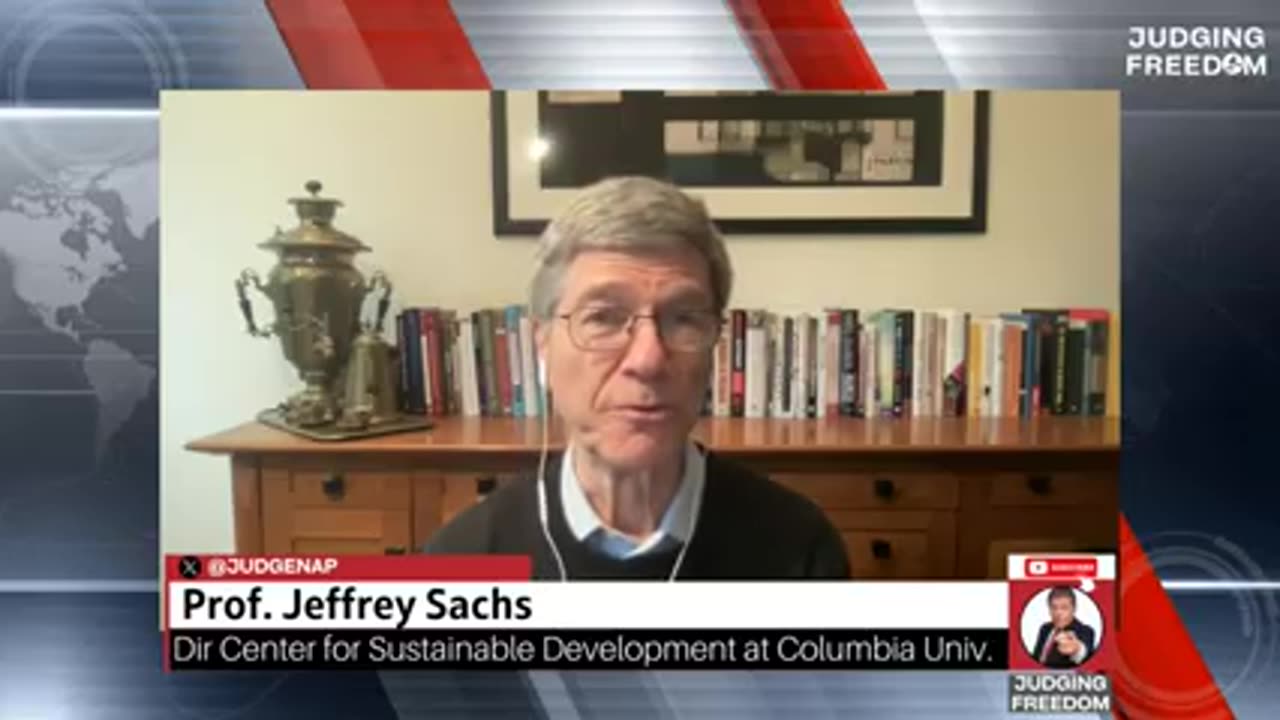 Prof. Jeffrey Sachs : The Geopolitics Of Syria’s Civil War