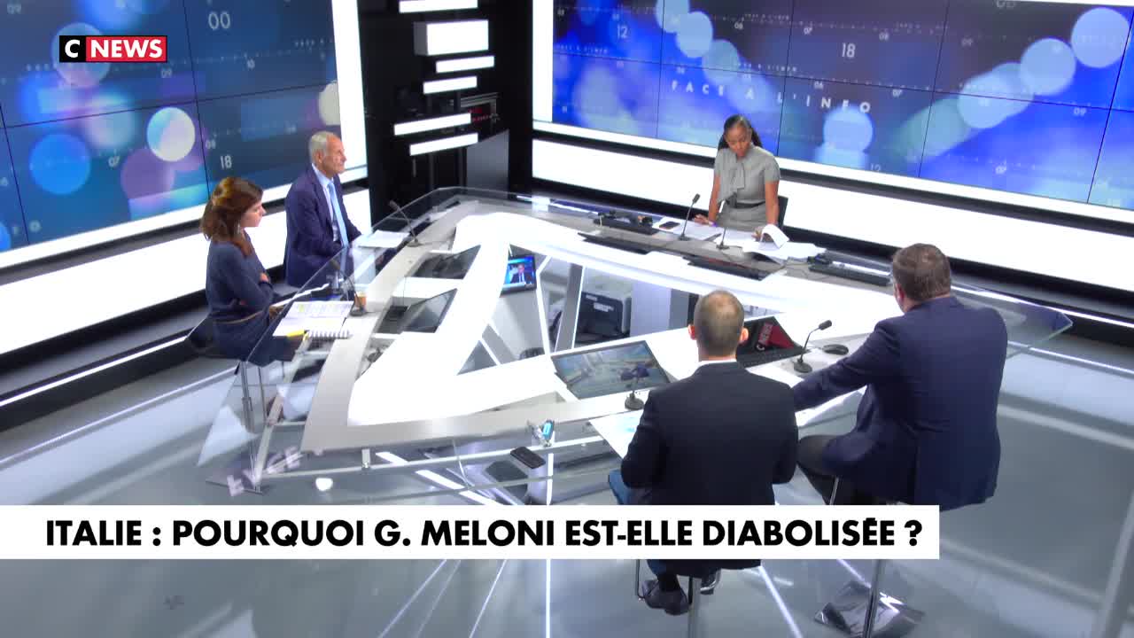 Giorgia Meloni diabolisée par les médias de gauche