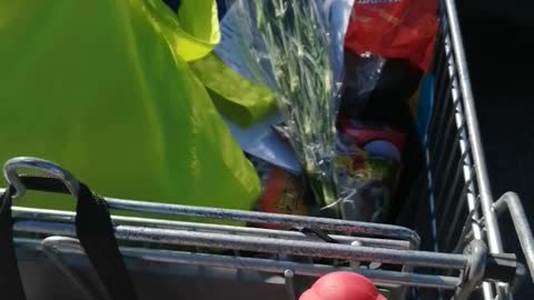 Scooter Accessory Helps Speed up Safe Shopping