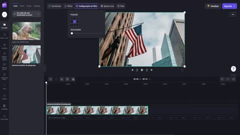 Editor de Vídeos Clipchamp: Como dar Zoom em Imagens e em Vídeos Tutorial 2022