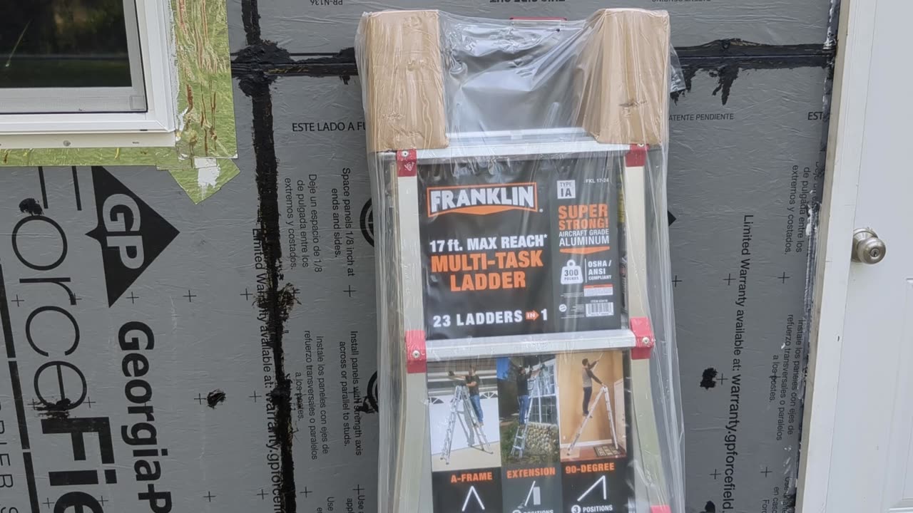 Harbor Freight Franklin Multitask Ladder Review