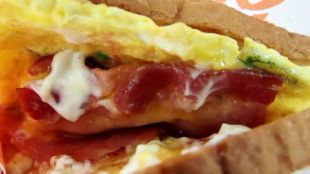 Egg Roll Bacon Toast