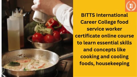 Food Service Worker Certificate Online Course