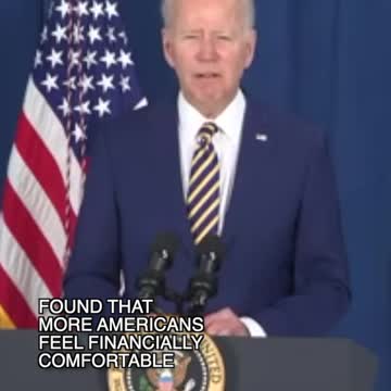 Is He Serious?? | Joe Biden Claims Americans Are More Financially Comfortable Now