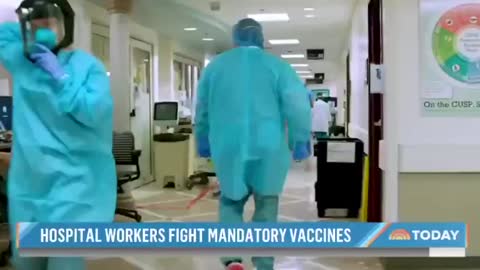 Hospital workers fighting mandatory vaccines