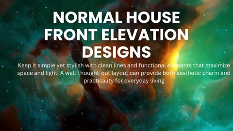 Elegant home designs