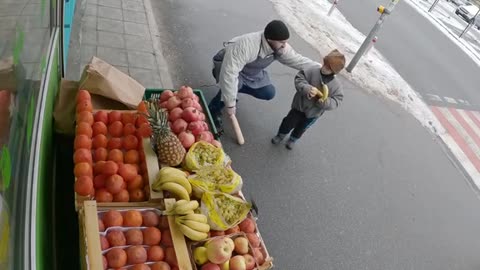 Poor child's plea turns the seller's anger into compassion