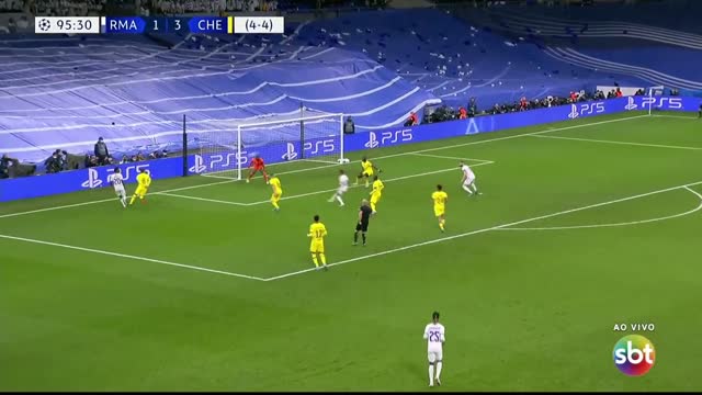 REAL MADRID 2 X 3 CHELSEA GOLS DO JOGO