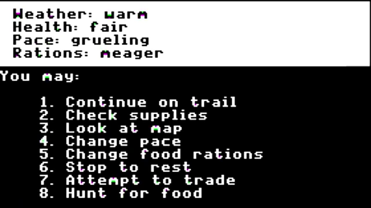 The Oregon Trail (Apple II) Playthrough