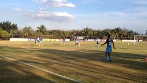 Training at TOCA ll CRUZEIRO SPORT CLUBE.