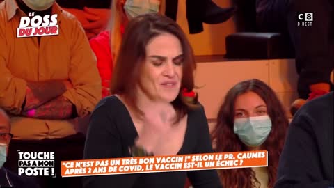 Myriam Palomba en colère : "On traite les non-vaccines comme de la merde !"