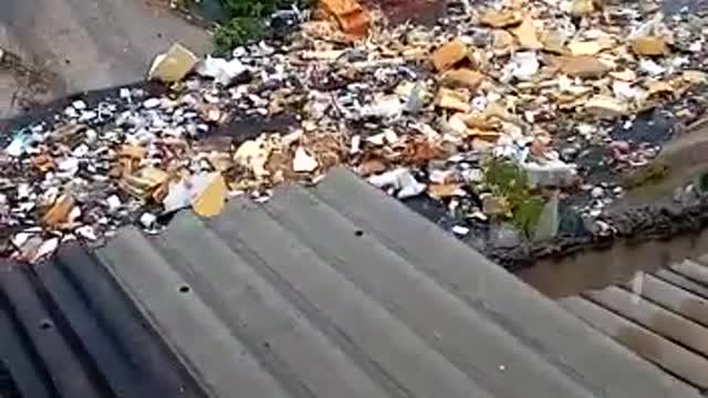 Arroyos de basura en Barranquilla