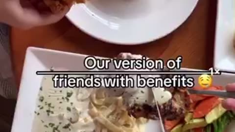 Food vlog with best friend