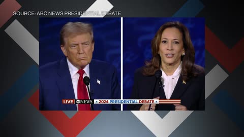 Trump Defends His Rallies Following Harris' Jabs in Presidential Debate