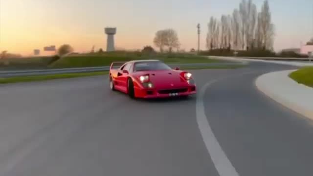 That’s exactly what it was built for... Ferrari F40
