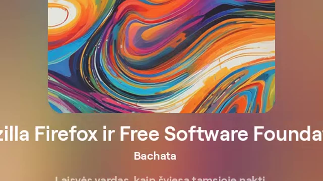 Mozilla Firefox ir Free Software Foundation mozilla ILoveLithuan