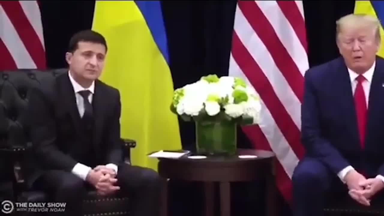 Old Video Footage of Trump and Zelensky | Zelensky is deep state