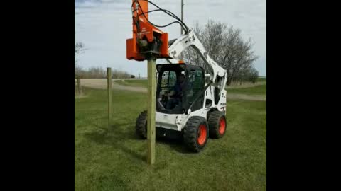 Pole-Cat Driver - Flat Bottom 6 x 6 Wood Beam