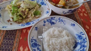 Thai home cooking all fresh foods