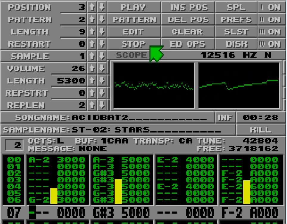 Amiga and Atari ST Protracker Music Mods - Batman