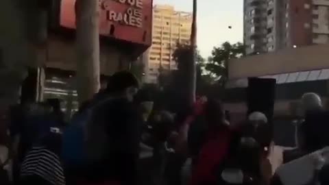 The atmosphere of protests in Chile