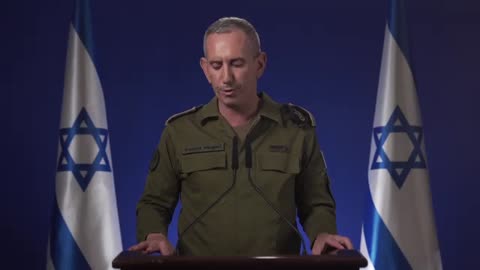 This is a severe and dangerous escalation — IDF spokesman Daniel Hagari
