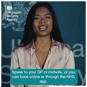 UK HEALTH SECURITY AGENCY: GET C-19 VACCINE IF YOU'RE PREGNANT (OCTOBER 2023)