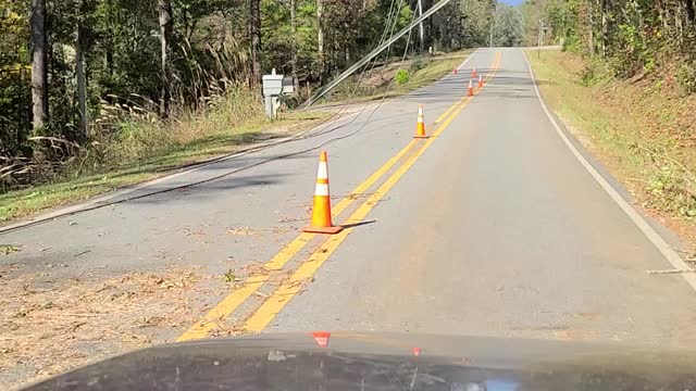 Fallen Power Line - Safe to drive under?