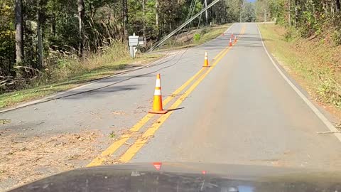 Fallen Power Line - Safe to drive under?