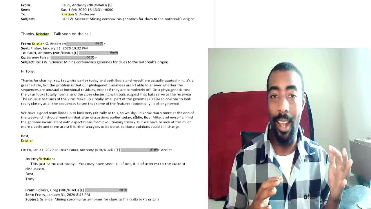 Fauci Emails That YouTube Censored This Video