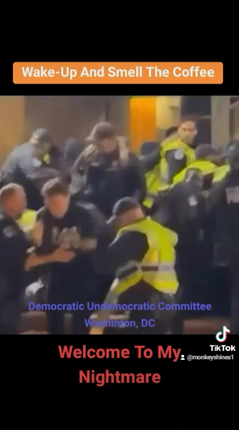 Democratic Party Unleashed The Capital Police To Brutally Attack Jewish Anti-Genocide Activists