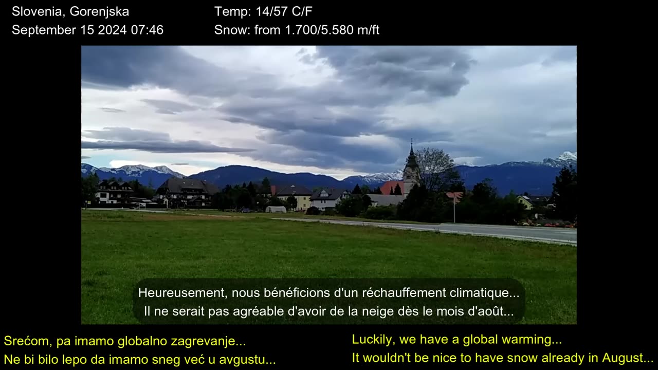 SREĆA DA IMAMO GLOBALNO ZAGREVANJE ...