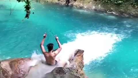 Kawasan Falls is the most famous waterfall in the Philippines