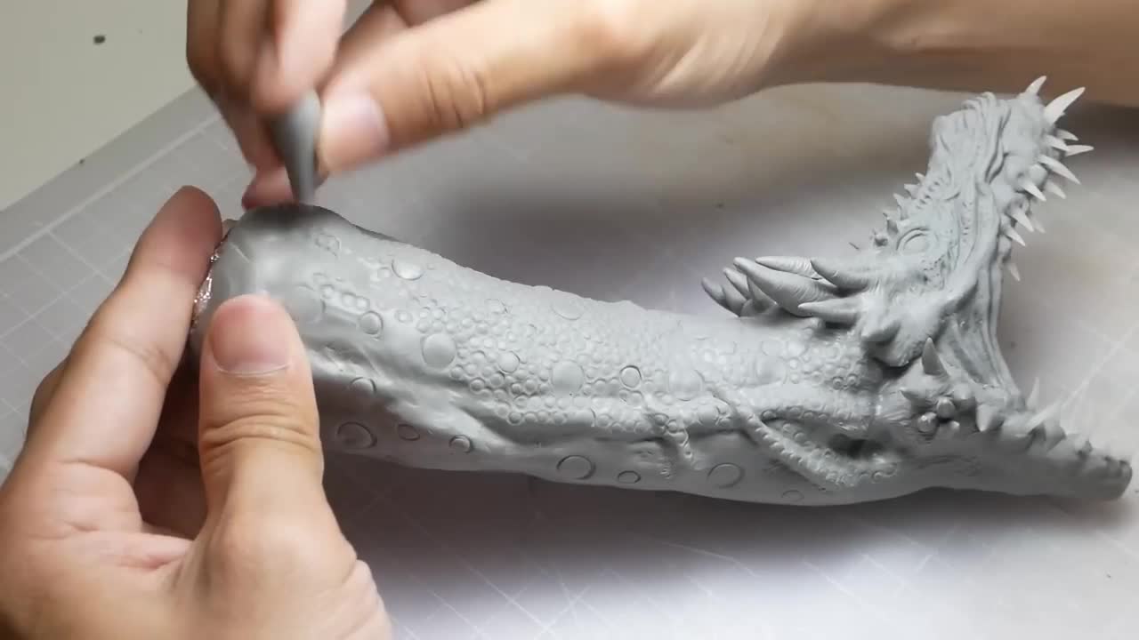 Making MINECRAFT Ender Dragons with Epoxy