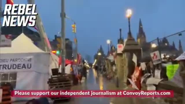 🇨🇦PARLIAMENT HILL IS NOW FENCED IN *IMPORTANT***