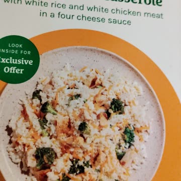 Eating Home Chef Cheesy Chicken Broccoli Rice Casserole, Dbn, MI, 11/2/2023