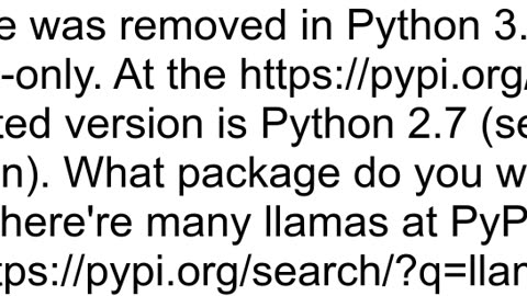 how can I import llama in python