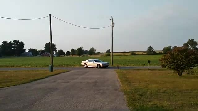 First Burnout at our new house