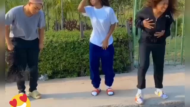 Crazy dance moves, showcasing their crazy thought.🤣😍