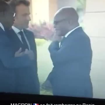 Macron s'est fait rembarrer MAGISTRALEMENT au Bénin... !!!