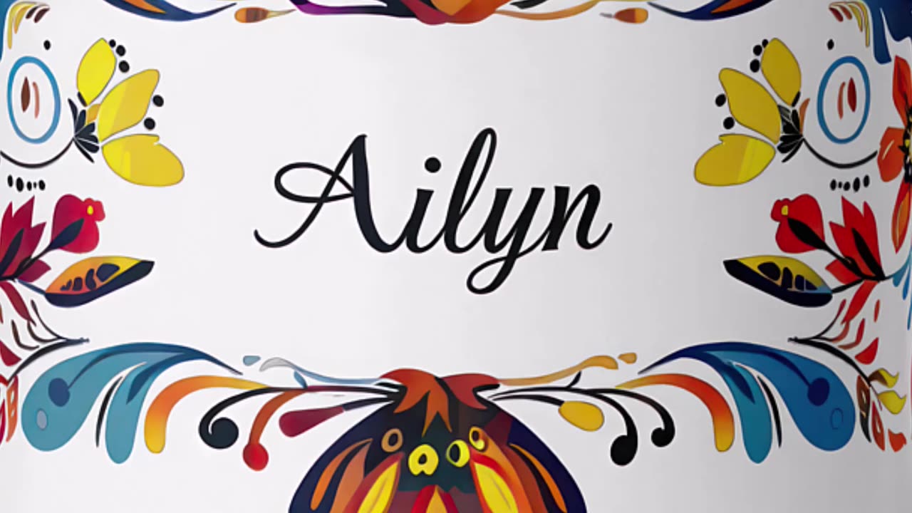 Ailyn’s Personalized Mug – How Cute Is This Custom Design? 🌸☕ #CustomGift #UniqueMug