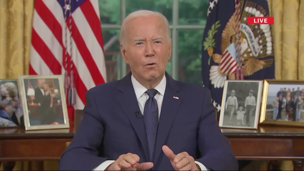 Biden: "Violence has never been the answer... it's time to cool it down."