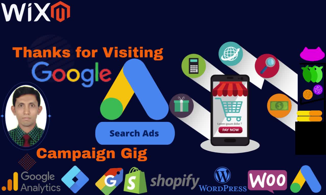 I will create google search ads, optimize ppc ads adwords campaign