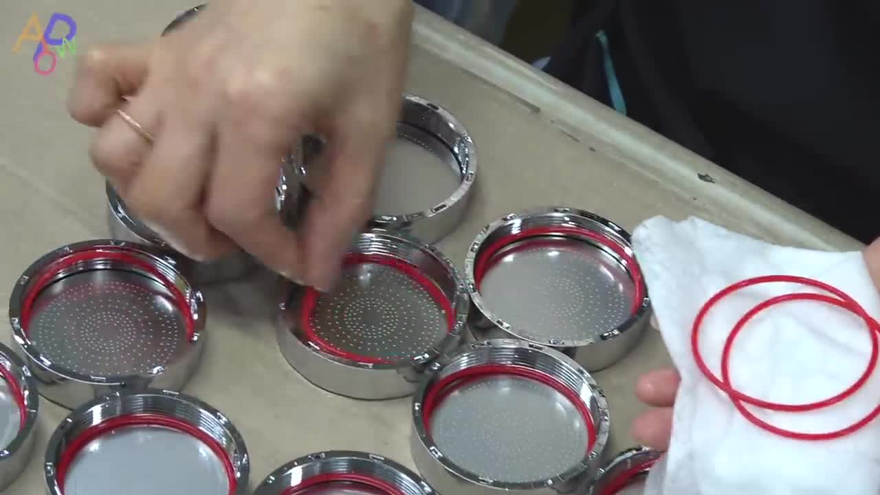 Process of making a filter shower in Korea