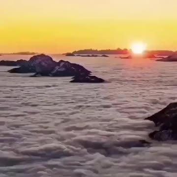 Sky Beyond the mountain