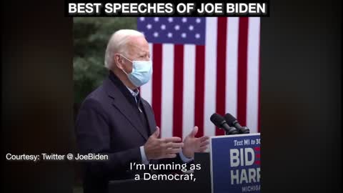 Watch: Best speeches of Joe Biden,;;